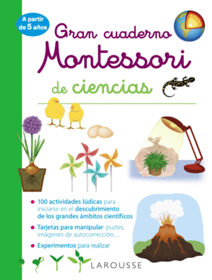 GRAN CUADERNO MONTESORI DE CIENCIAS A PARTIR DE 5 AOS