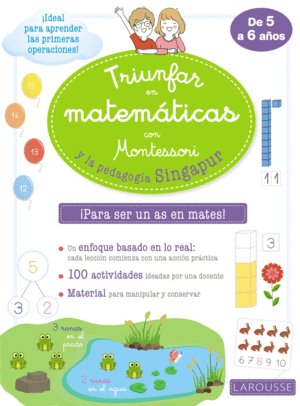 TRIUNFAR EN MATEMATICAS CON MONTESORI  5 A 6 AOS