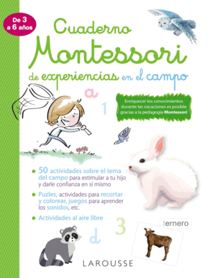 CUADERNO MONTESSORI  EXPERIENCIAS EN CAMPO 3 A 6 AOS