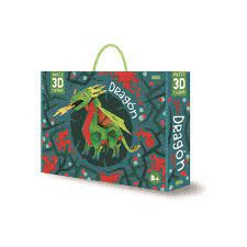 DRAGON 3D PUZLE + LIBRO +MAQUETA