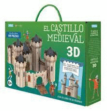 EL CASTILLO MEDIEVAL. 3D CARTON. CON MAQUETA.