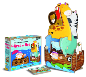 ARCA DE NOE  PUZZLE 3D  12 PECES GEGANTS