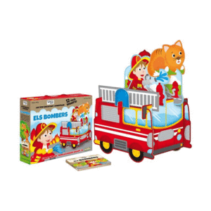ELS BOMBERS  PUZZLE 3D  12 PECES GEGANTS