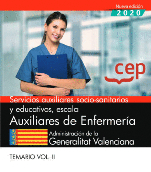 AUXILIARES DE ENFERMERIA TEMARIO 2 C. VALENCIANA 2020