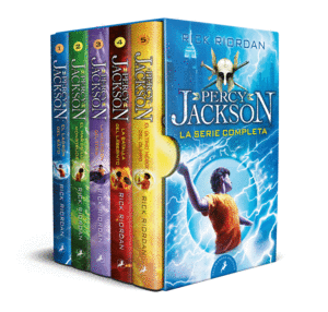 PERCY JACKSON  (LA SERIE COMPLETA 5 VOLS.) ESTUCHE