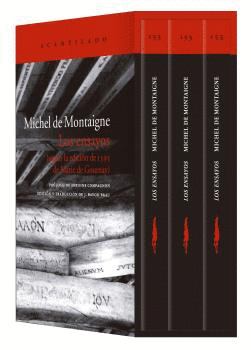 LOS ENSAYOS     ESTUCHE 3VOLS.