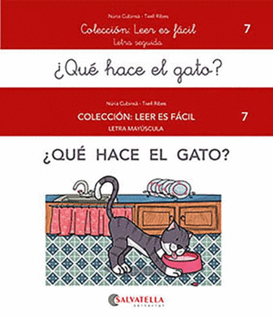 LEER ES FACIL 7 QU HACE EL GATO?