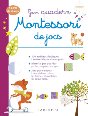 GRAN QUADERN MONTESSORI DE JOCS