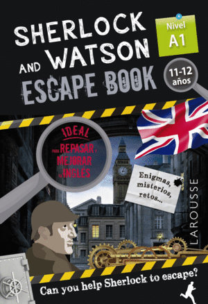 SHERLOCK ESCAPE BOOK INGLES A1 11-12 AOS