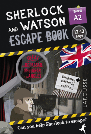 SHERLOCK  ESCAPE BOOK ANGLESA2  12-13 ANYS  CAT