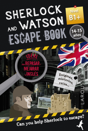 SHERLOCK ESCAPE BOOK INGLES B1+  14-15 AOS