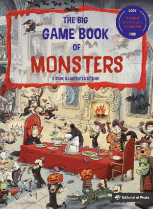 THE BIG GAME BOOK OF MONSTERS  LOOK FIND