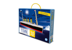 CONSTRUYE EL TITANIC 3D LIBRO MAQUETA