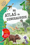 MI ATLAS DE DINOSAURIOS  -PEGATINAS