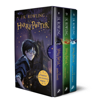 HARRY POTTER (ESTUCHE BOLSILLO LIBROS 1-2-3)