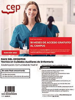 TCNICO EN CUIDADOS AUXILIARES DE ENFERMERA. ESTABILIZACIN. PACK