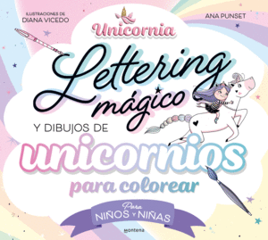 UNICORNIA  LETTERING MAGICO