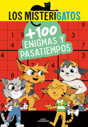LOS MISTERIGATOS  MÁS DE 100 ENIGMAS Y PASATIEMPOS