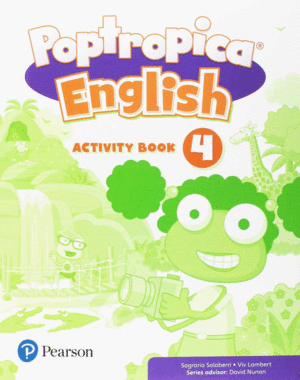 POPTROPICA ENGLISH 4 AB PACK