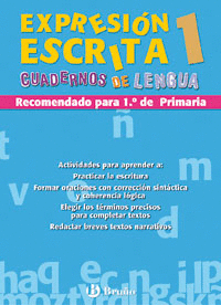 EXPRESIN ESCRITA 1 CUADERNOS LENGUA PRIMARIA