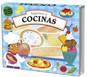 JUGAMOS A COCINAS   LIBRO+PUZLE