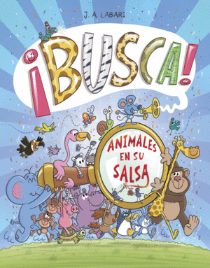 BUSCA!  ANIMALES EN SU SALSA     CARTONE