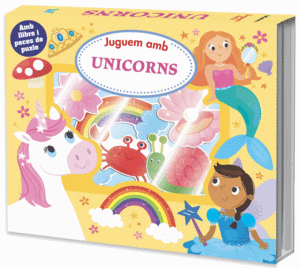 JUGUEM AMB UNICORNS   LLIBRE+PUZLE