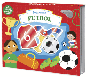 JUGUEM A FUTBOL   LLIBRE+PUZLE