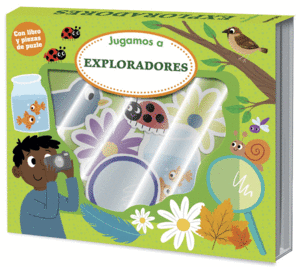 JUGAMOS A EXPLORADORES  LIBRO+PUZLE