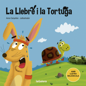 LA LLEBRE I LA TORTUGA    LLETRA MAJUSCULA