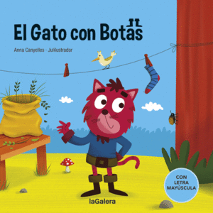 EL GATO CON BOTAS     CON LETRA MAYUSCULA    CARTONE