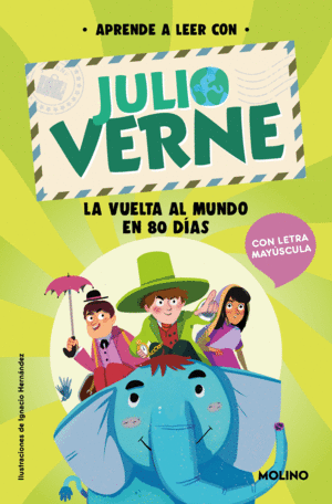 APRENDE A LEER CON JULIO VERNE - LA VUELTA AL MUNDO EN 80 DIAS