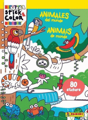 ANIMALES DEL MUNDO  STICK COLOR