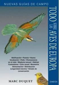 TODAS LAS AVES DE EUROPA. NUEVAS GU�AS DE CAMPO