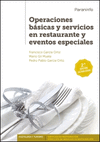 OPERACIONES B�SICAS Y SERVICIOS EN RESTAURANTE Y EVENTOS ESPECIALES