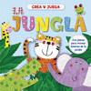 CREA Y JUEGA LA JUNGLA   CARTONE