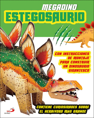 CONSTRUYE EN 3D UN MEGADINO ESTEGOSAURIO