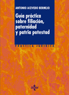 GU�A PR�CTICA SOBRE FILIACI�N, PATERNIDAD Y PATRIA POTESTAD