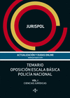 POLICA NACIONAL ESCALA BASICA TEMARIO 1 CIENCIAS JURIDICAS