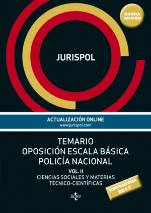TEMARIO OPOSICI�N ESCALA B�SICA POLIC�A NACIONAL