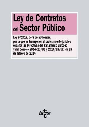 LEY DE CONTRATOS DEL SECTOR PBLICO