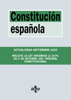 CONSTITUCIÓN ESPAÑOLA  2020