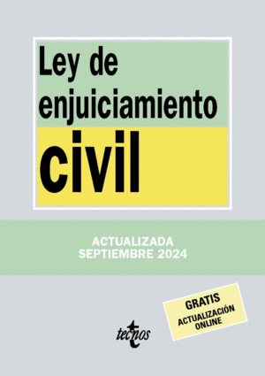 LEY DE ENJUICIAMIENTO CIVIL  2024
