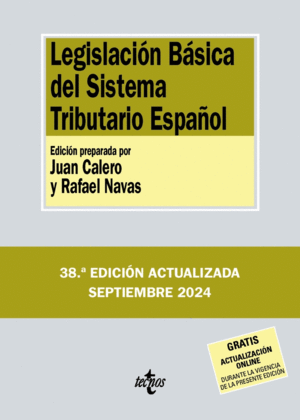 LEGISLACION BASICA DEL SISTEMA TRIBUTARIO ESPAOL 2024