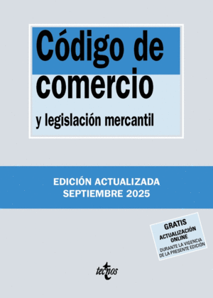 CDIGO DE COMERCIO Y LEGISLACIN MERCANTIL  2026