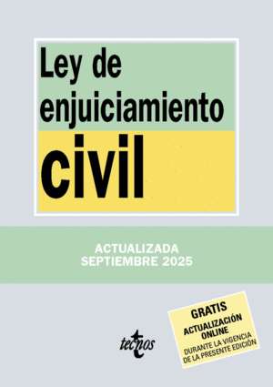 LEY DE ENJUICIAMIENTO CIVIL  2026
