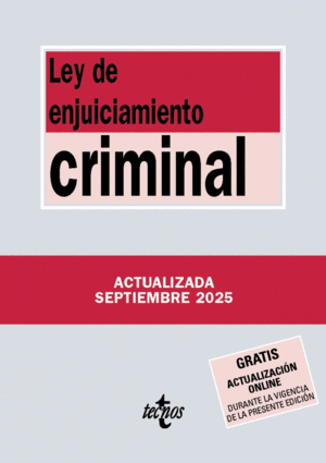 LEY DE ENJUICIAMIENTO CRIMINAL  2026