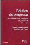 POLITICA DE EMPRESA 8ED GOBIERNO EMPRESA NEGOCIOS