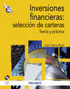 INVERSIONES FINANCIERAS: SELECCIN DE CARTERAS
