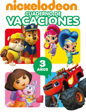 CUADERNO VACACIONES 3 AOS NICKELODEON